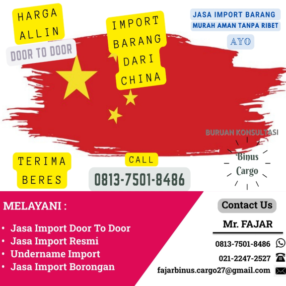 Jasa Import Barang Dari Guangzhou | 081375018486