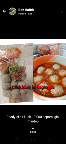 Cilok kuah 