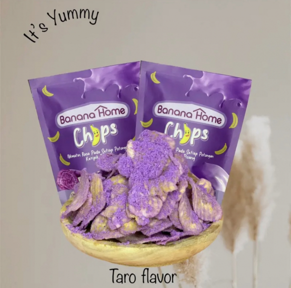 BANANA HOME CHIPS VARIAN TARO FLAVOR