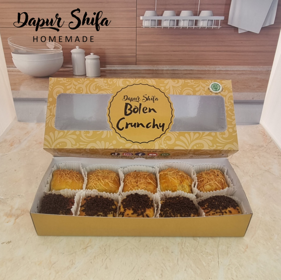 Pisang Bolen Crunchy Cokelat Keju 500gr