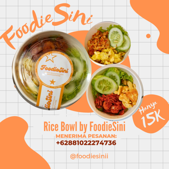 FoodieSini Ricebowl 