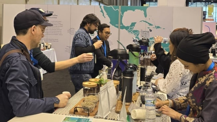 BRI Dukung UMKM Kopi Bandung Gravfarm dalam Expo AS