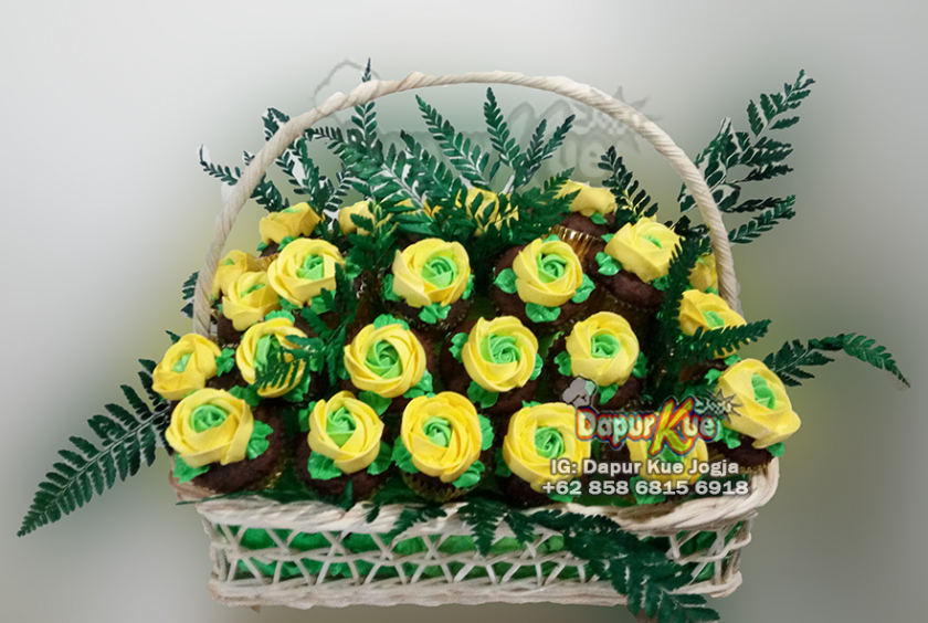 Buket Cupcake Bunga