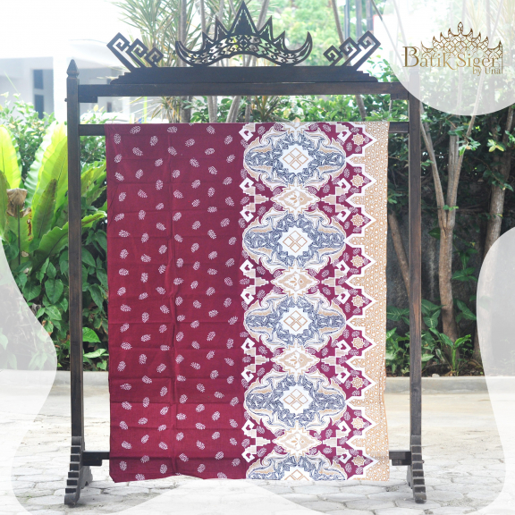 Batik Tulis motif Lampung bahan Katun 240cm x 110cm