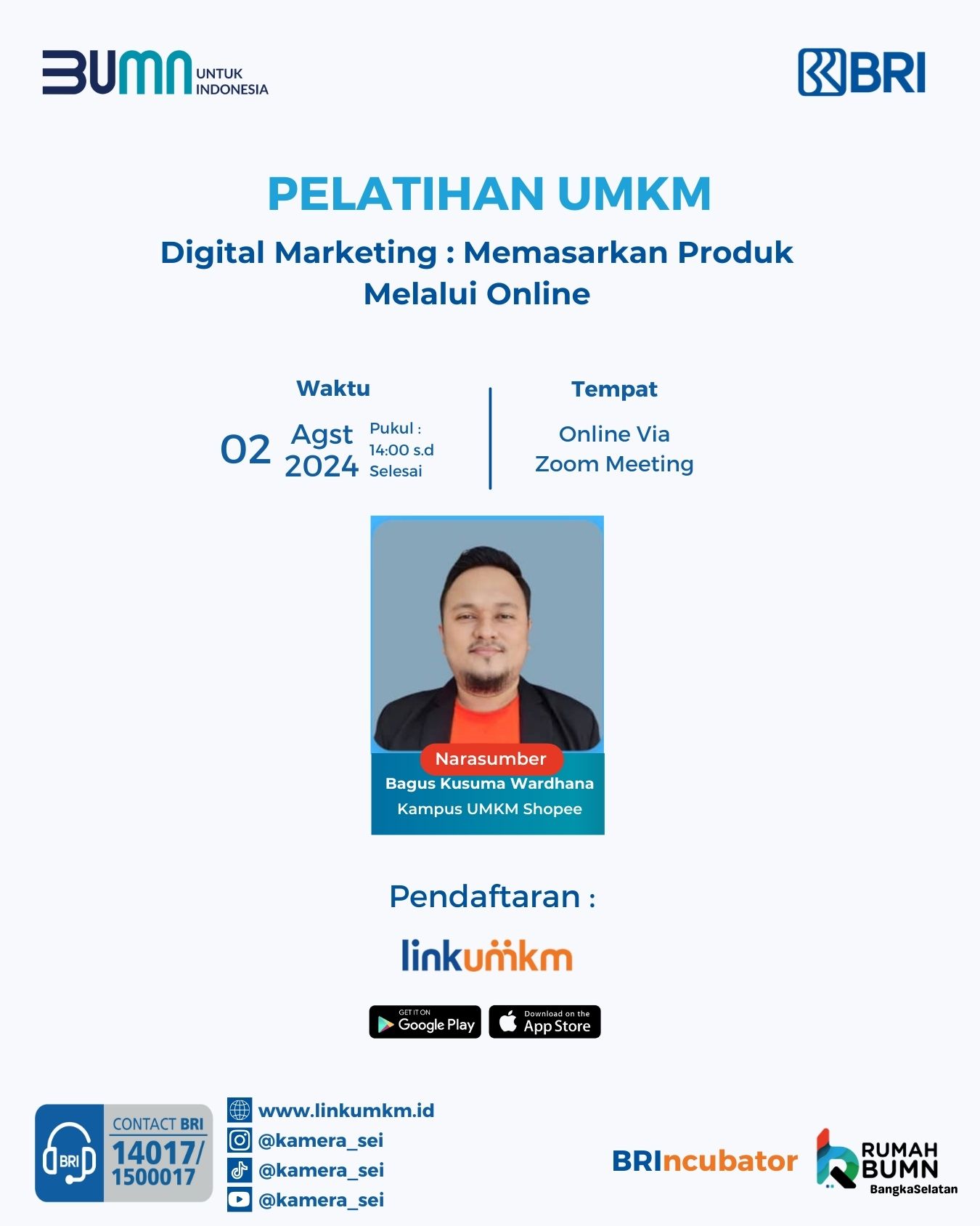 memasarkan produk melalui online