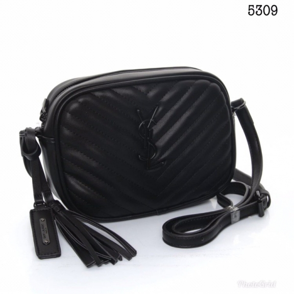 ysl so black sling bag 5309 (yr)