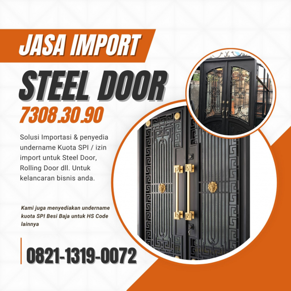 JASA IMPORT STEEL DOOR