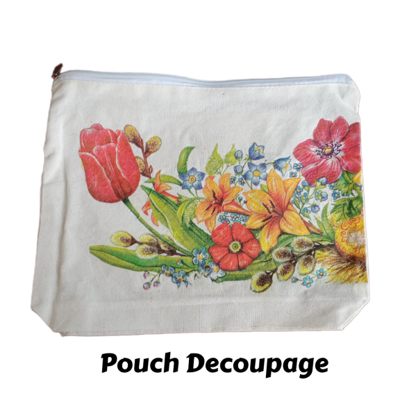 Pouch Decoupage