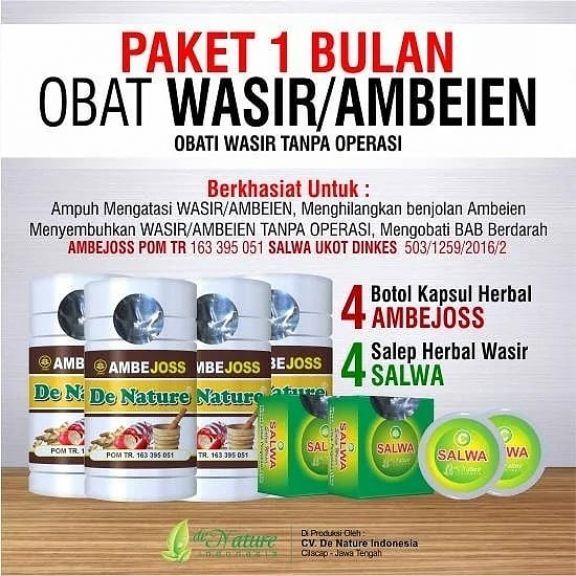 Obat wasir / benjolan wasir