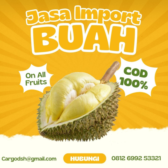 Jasa Import Buah 