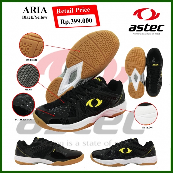 Sepatu badminton ORIGINAL ASTEC aria