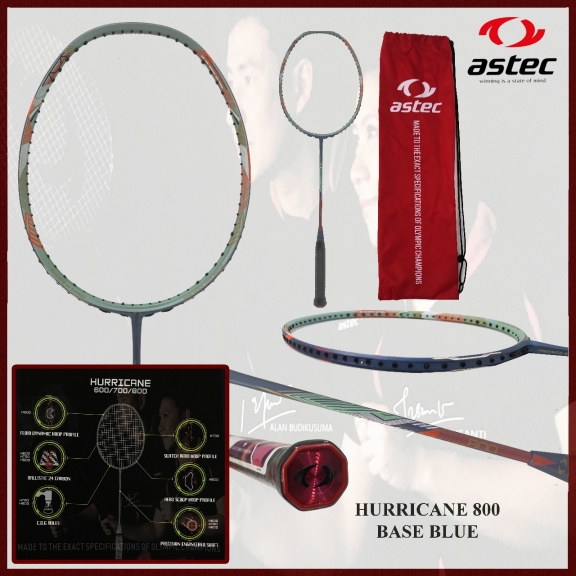 Raket badminton ORIGINAL ASTEC hurricane 800