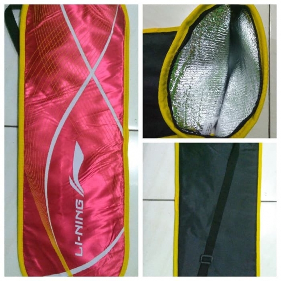 Raket badminton original lining turbo x 50 gen 3 kuning