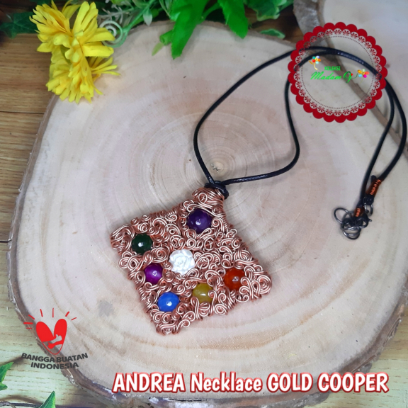 ANDREA Necklace GOLD COOPER