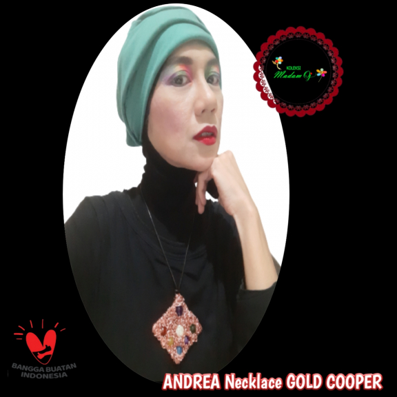 ANDREA Necklace GOLD COOPER