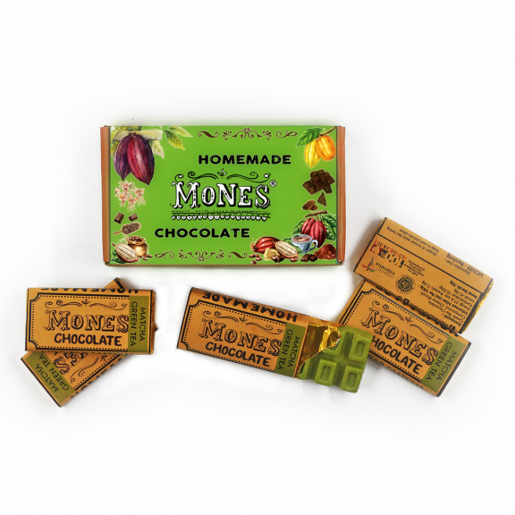 MONES COKELAT - MINI BAR MATCHA, 310 g