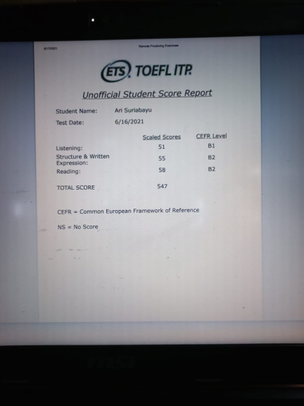 Kursus TOEFL ITP