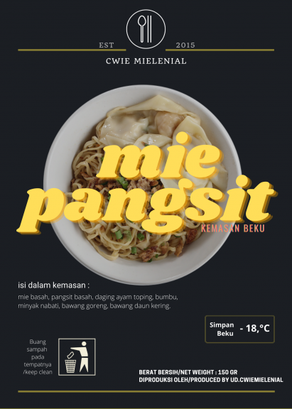 Mie pangsit (cwie mielenial)