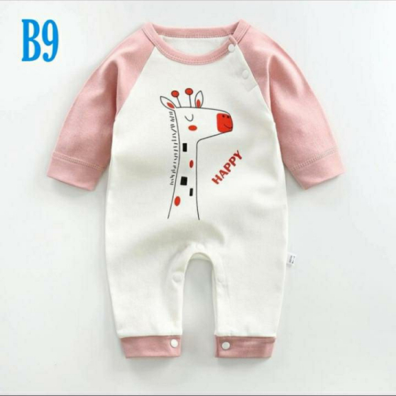 Baju jumper bayi 0~6 bulan 6~12 bulan 12~18 bulan