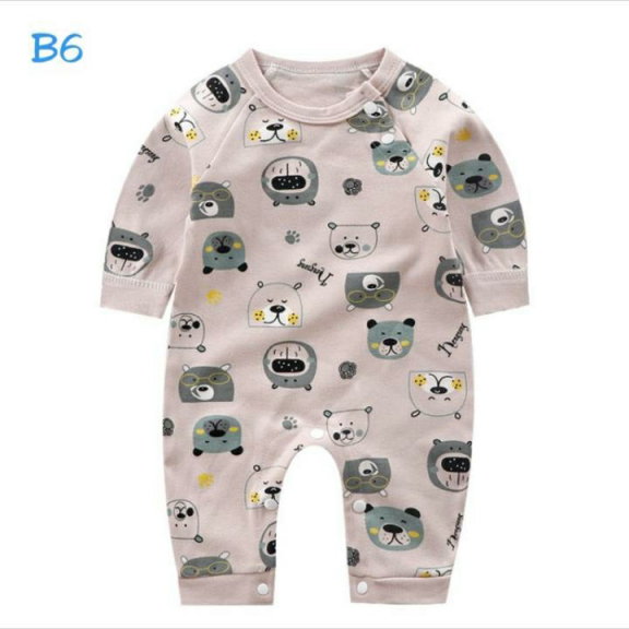 Baju jumper bayi 0~6 bulan 6~12 bulan 12~18 bulan