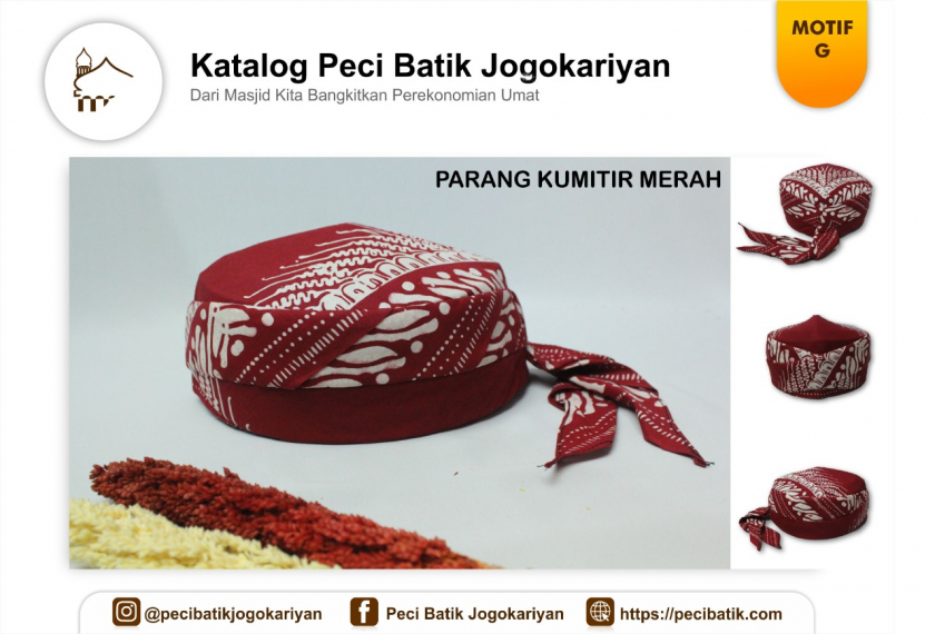 Peci batik Jogokariyan