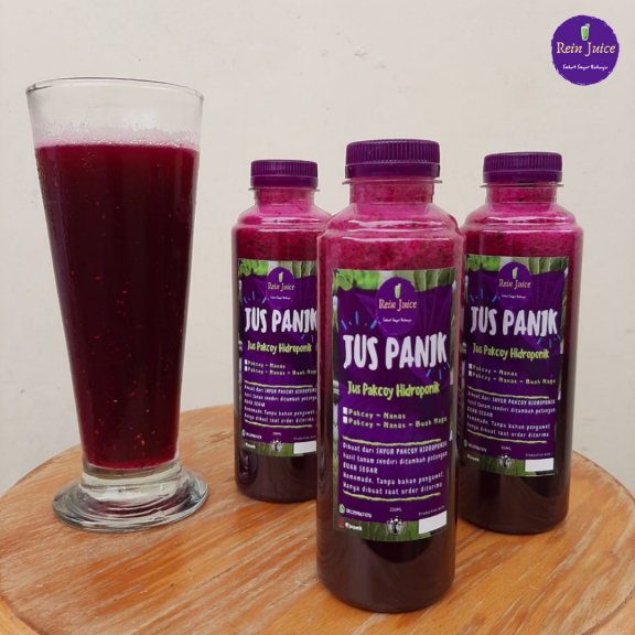 Jus Panik - Jus Sayur Pakcoy Hidroponik