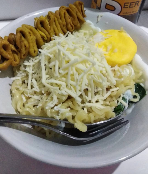 Pancong, Mie dan Pisang Bakar