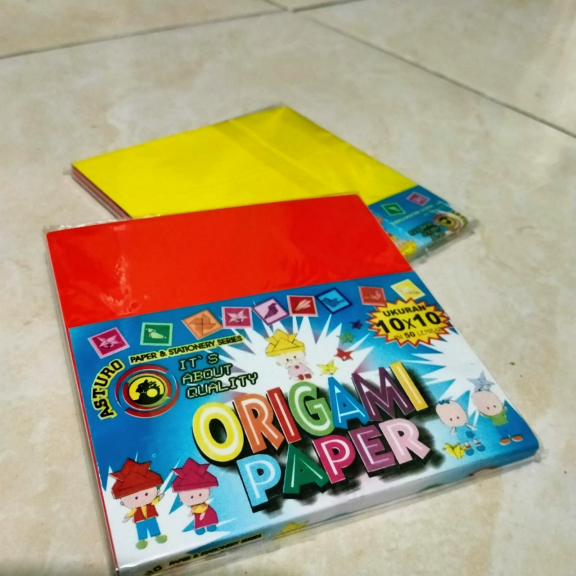 Kertas Lipat Origami Warna Kecil