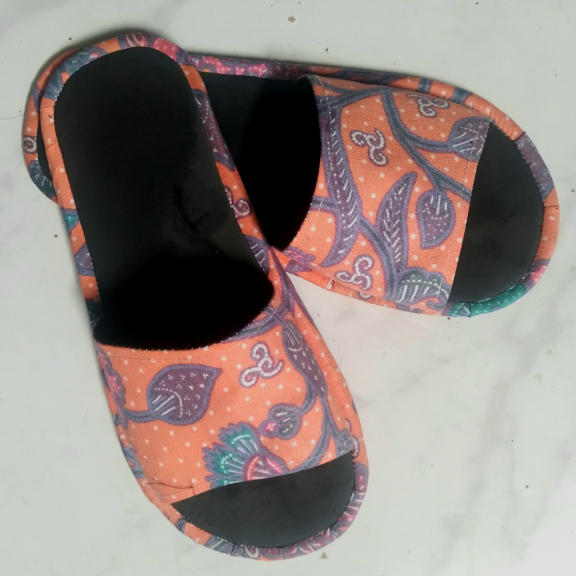 Sandal Rumah Motif Batik Sandal Hotel