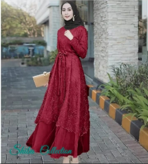 gamis jildan brukat dress 