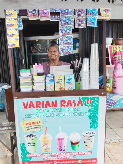 Minuman Boba dan Pop Ice