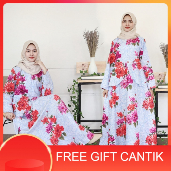 Gamis Harian Motif