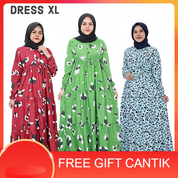 Gamis Harian Motif