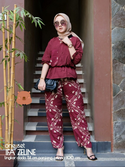 Baju batik wanita