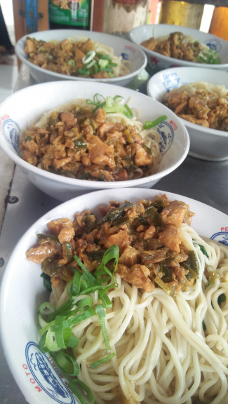 Bakso dan mie ayam,abon ayam dan sapi