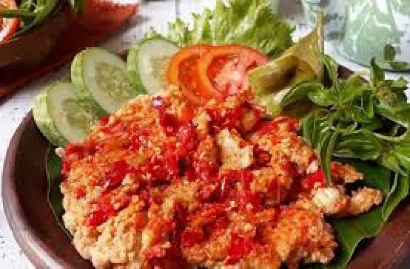 Ayam sambal mercon