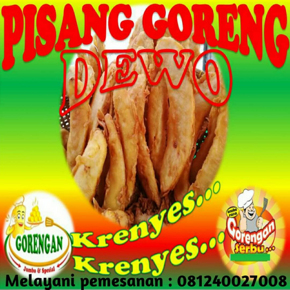 Pisang Goreng dewo