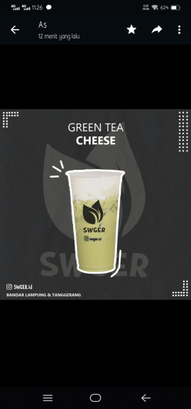 GreenThaitea Large Cheese