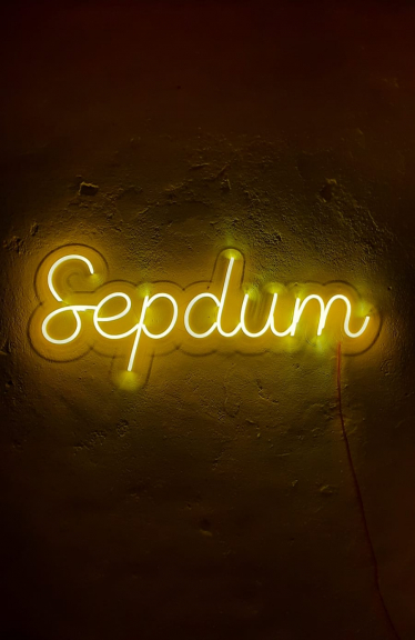 Custom lampu sale neon