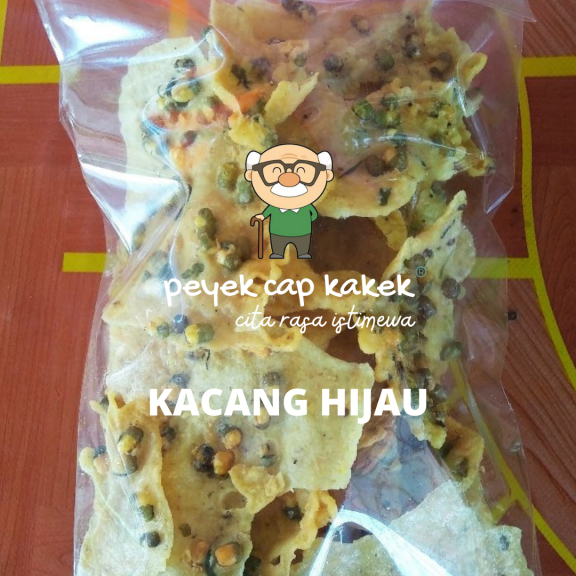 PEYEK CAP KAKEK - PAKET LARGE ISI 8 BUNGKUS