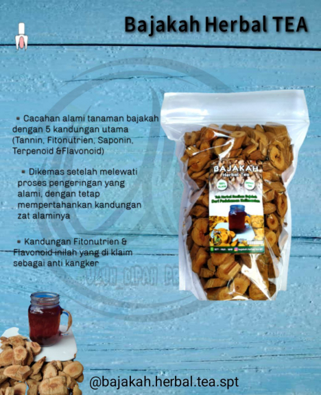 Bajakah Herbal Tea cacahan kering