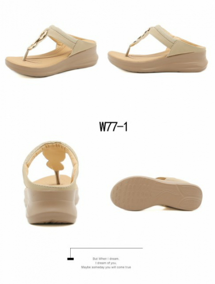 Sandal wanita wedges wl77-1