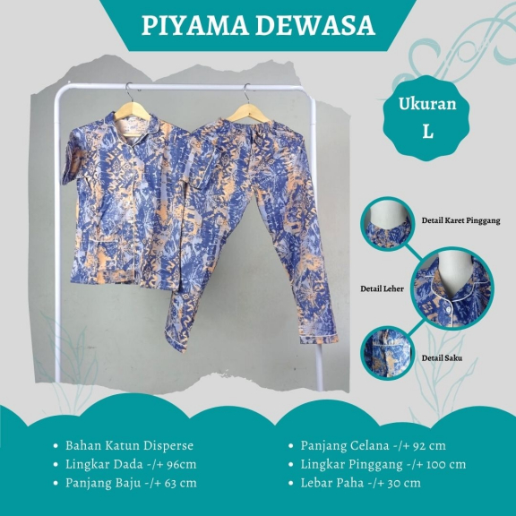 PIYAMA DEWASA L