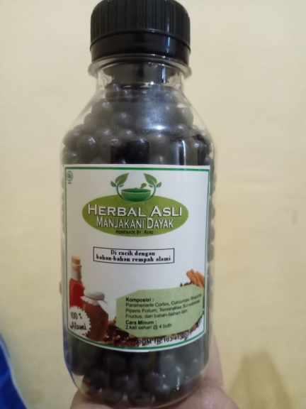 Herbal Asli Manjakani Dayak