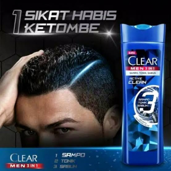 Shampoo Clear Men 3in1