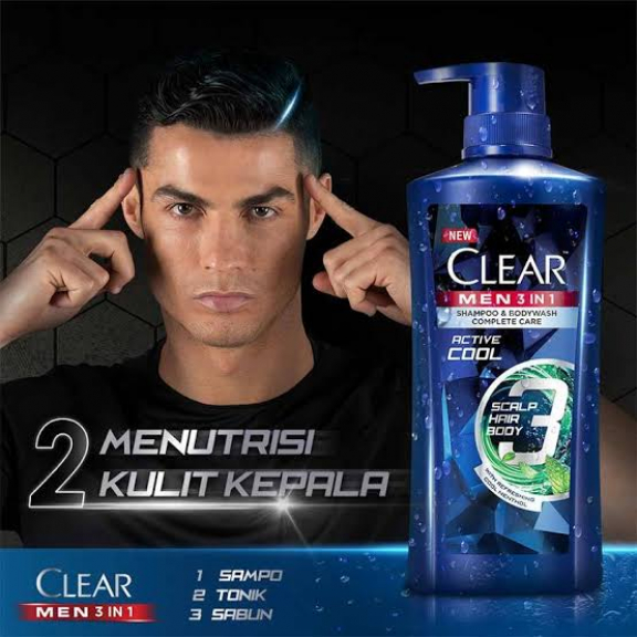 Shampoo Clear Men 3in1