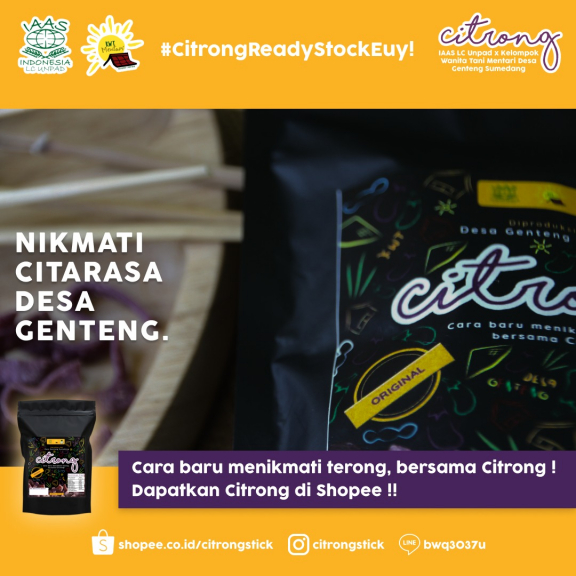 Citrong "Cheese Stick Terong"