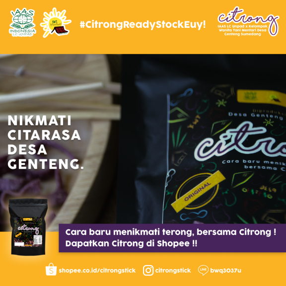 Cheese Stick Terong (Citrong)