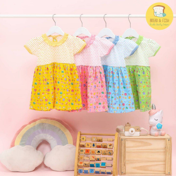 Dres anak untuk 1,2 & 3 tahun