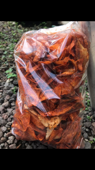 Kripik singkong pedas